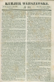 Kurjer Warszawski. 1845, № 309 (20 listopada)