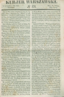 Kurjer Warszawski. 1845, № 320 (1 grudnia)