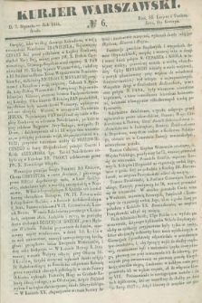 Kurjer Warszawski. 1846, № 6 (7 stycznia)