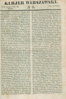 Kurjer Warszawski. 1846, № 24 (25 stycznia)