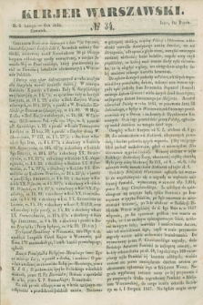 Kurjer Warszawski. 1846, № 34 (5 lutego)