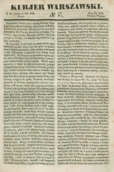 Kurjer Warszawski. 1846, № 57 (28 lutego)