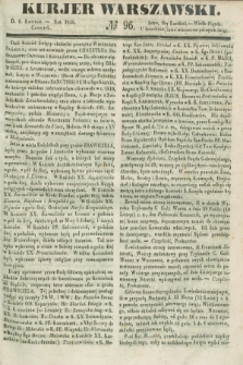 Kurjer Warszawski. 1846, № 96 (9 kwietnia)