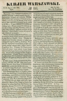 Kurjer Warszawski. 1846, № 133 (22 maja)