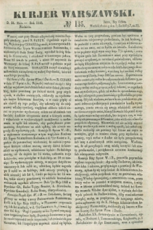 Kurjer Warszawski. 1846, № 135 (24 maja)