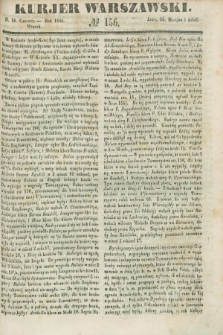 Kurjer Warszawski. 1846, № 156 (16 czerwca)