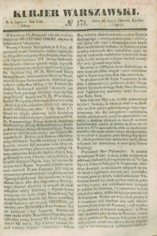 Kurjer Warszawski. 1846, № 173 (4 lipca)