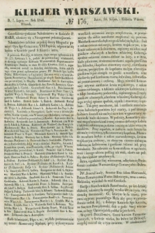 Kurjer Warszawski. 1846, № 176 (7 lipca)