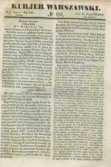 Kurjer Warszawski. 1846, № 186 (17 lipca)