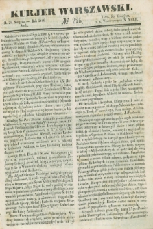 Kurjer Warszawski. 1846, № 225 (26 sierpnia)