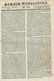 Kurjer Warszawski. 1846, № 238 (9 września)