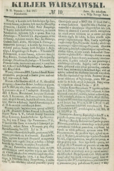 Kurjer Warszawski. 1847, № 10 (11 stycznia)