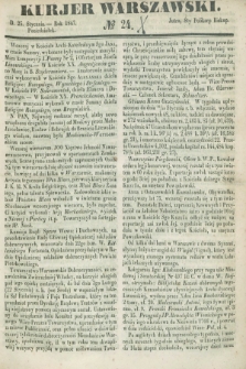 Kurjer Warszawski. 1847, № 24 (25 stycznia)