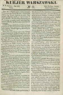 Kurjer Warszawski. 1847, № 29 (30 stycznia)