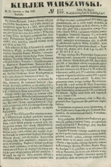 Kurjer Warszawski. 1847, № 155 (13 czerwca)