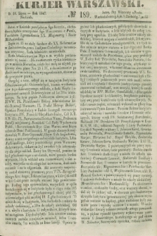 Kurjer Warszawski. 1847, № 189 (18 lipca)