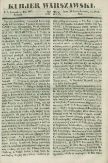 Kurjer Warszawski. 1847, № 298 (7 listopada)