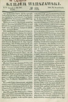 Kurjer Warszawski. 1847, № 314 (23 listopada)
