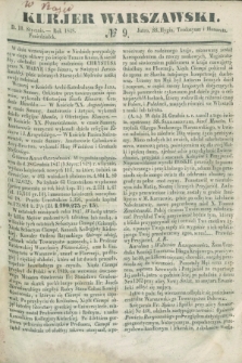Kurjer Warszawski. 1848, № 9 (10 stycznia)