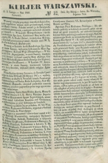 Kurjer Warszawski. 1848, № 32 (3 lutego)