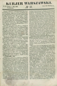 Kurjer Warszawski. 1848, № 50 (21 lutego)