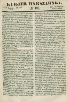 Kurjer Warszawski. 1848, № 107 (19 kwietnia)