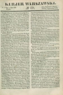 Kurjer Warszawski. 1848, № 118 (2 maja)