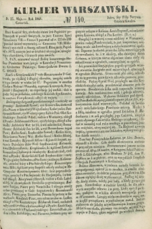 Kurjer Warszawski. 1848, № 140 (25 maja)