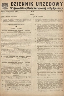 Dziennik Urzędowy Wojewódzkiej Rady Narodowej w Bydgoszczy. 1954, nr 9