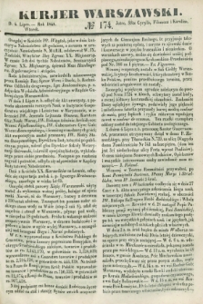 Kurjer Warszawski. 1848, № 174 (4 lipca)
