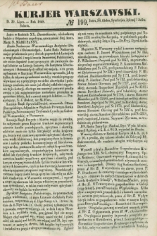 Kurjer Warszawski. 1848, № 199 (29 lipca)