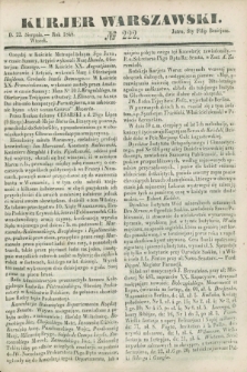Kurjer Warszawski. 1848, № 222 (22 sierpnia)