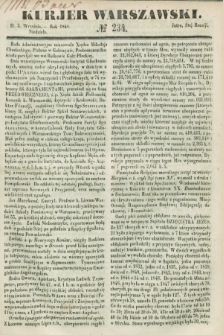 Kurjer Warszawski. 1848, № 234 (3 września)