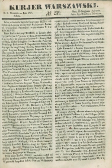 Kurjer Warszawski. 1848, № 239 (9 września)