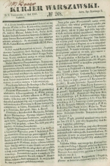 Kurjer Warszawski. 1848, № 268 (8 października)