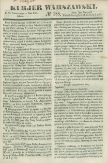 Kurjer Warszawski. 1848, № 288 (28 października)