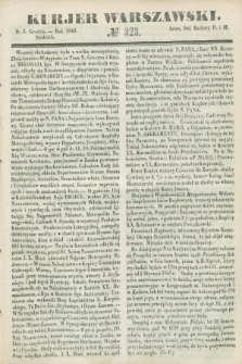 Kurjer Warszawski. 1848, № 323 (3 grudnia)
