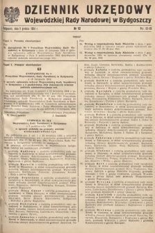 Dziennik Urzędowy Wojewódzkiej Rady Narodowej w Bydgoszczy. 1954, nr 12
