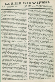 Kurjer Warszawski. 1848, № 345 (28 grudnia)