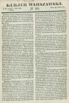 Kurjer Warszawski. 1848, № 346 (29 grudnia)