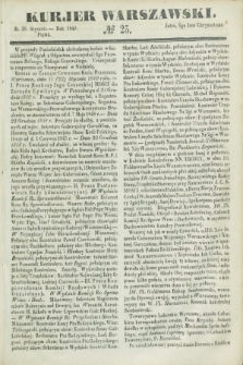 Kurjer Warszawski. 1849, № 25 (26 stycznia)