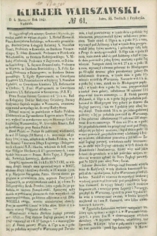 Kurjer Warszawski. 1849, № 61 (4 marca)