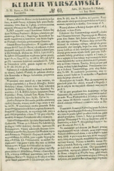 Kurjer Warszawski. 1849, № 69 (12 marca)