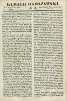 Kurjer Warszawski. 1849, № 81 (24 marca)