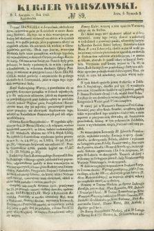 Kurjer Warszawski. 1849, № 89 (2 kwietnia)