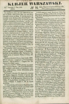 Kurjer Warszawski. 1849, № 94 (7 kwietnia)