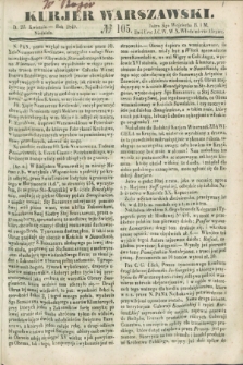Kurjer Warszawski. 1849, № 105 (22 kwietnia)