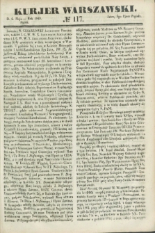 Kurjer Warszawski. 1849, № 117 (4 maja)