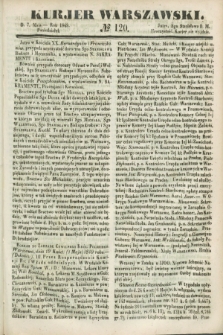 Kurjer Warszawski. 1849, № 120 (7 maja)