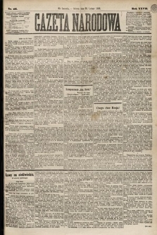 Gazeta Narodowa. 1888, nr 46